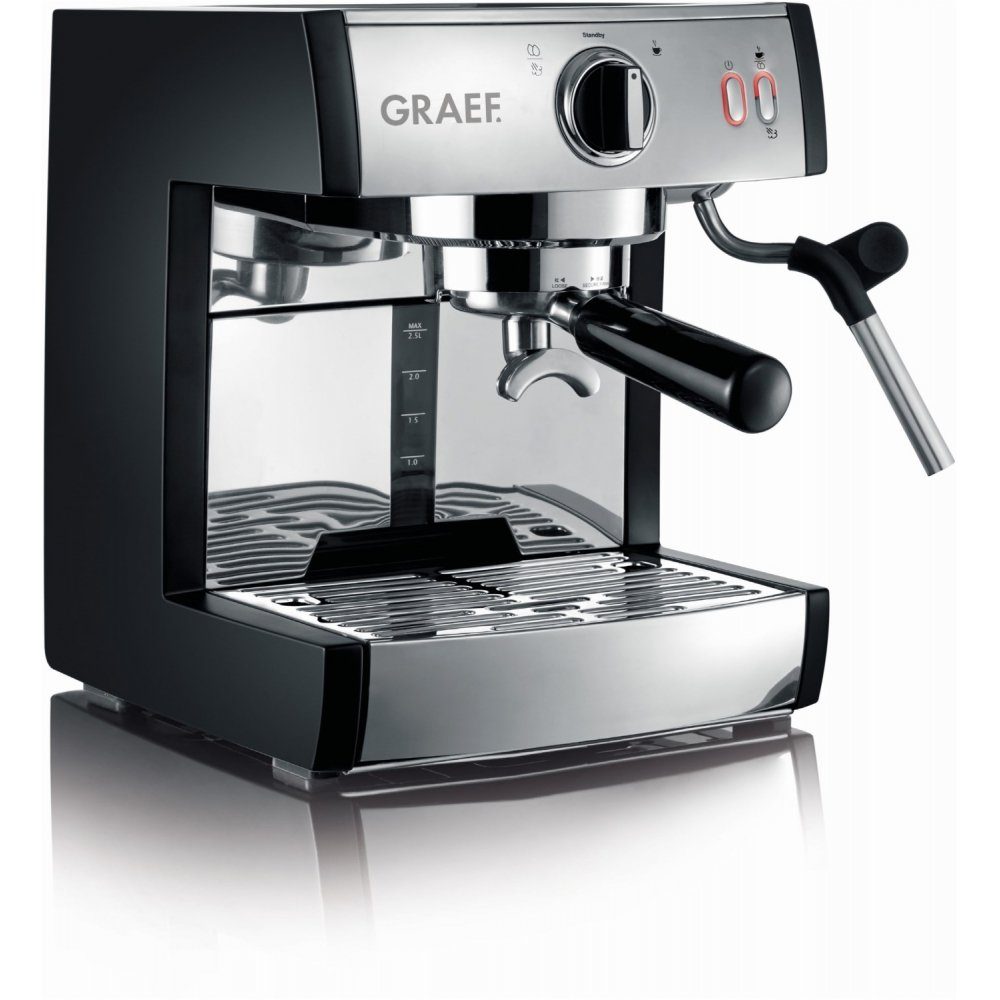 Graef Siebträgermaschine Pivalla ES 702 - Espressomaschine & Siebträger - edelstahl/schwarz