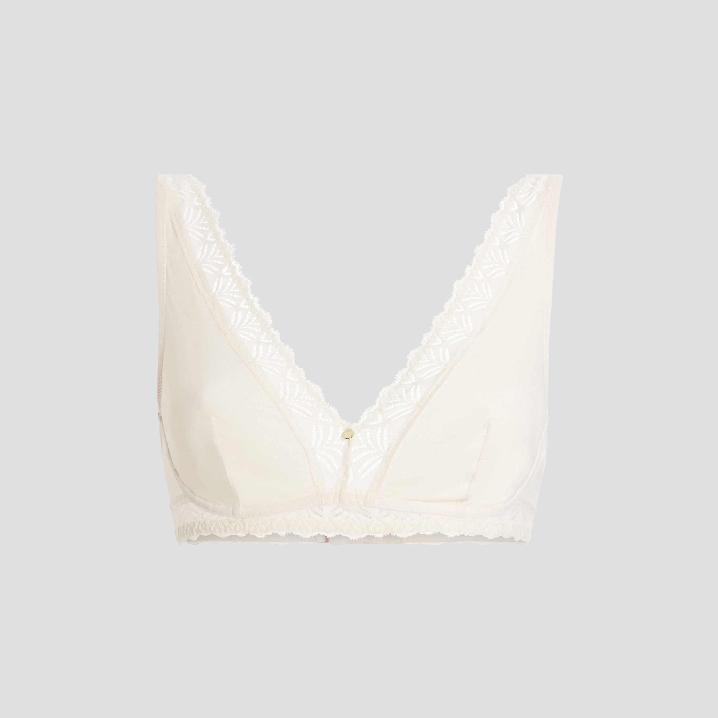 Soutien-gorge foulard creme femme | La Halle