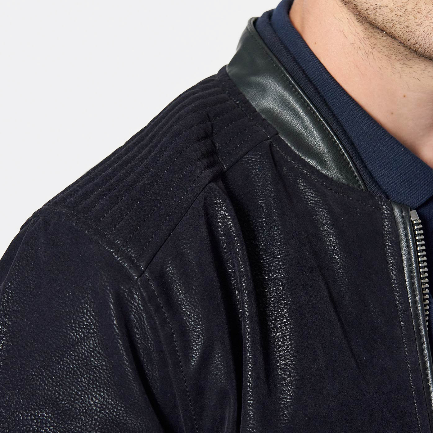SIGO   Blouson noir Homme