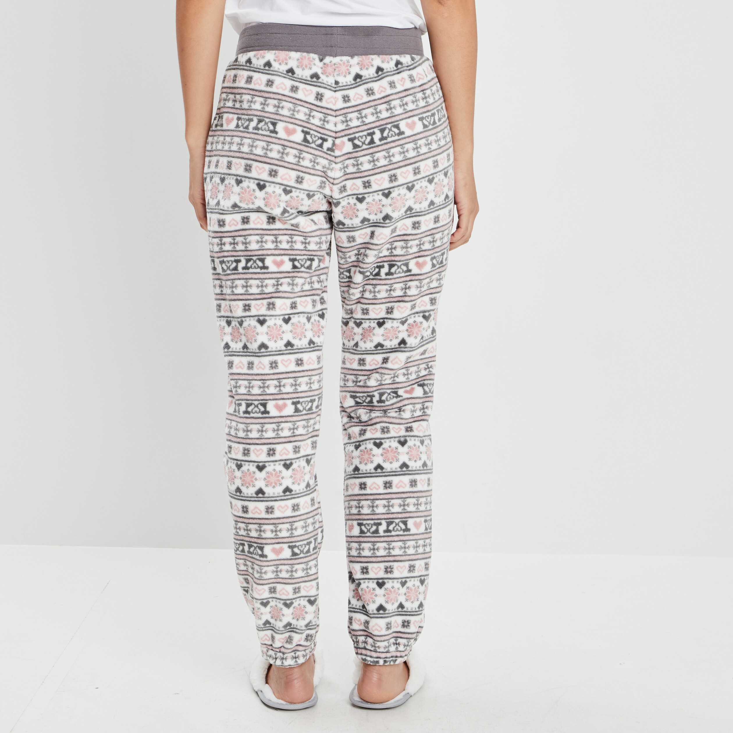 Pantalon de pyjama ecru femme | La Halle