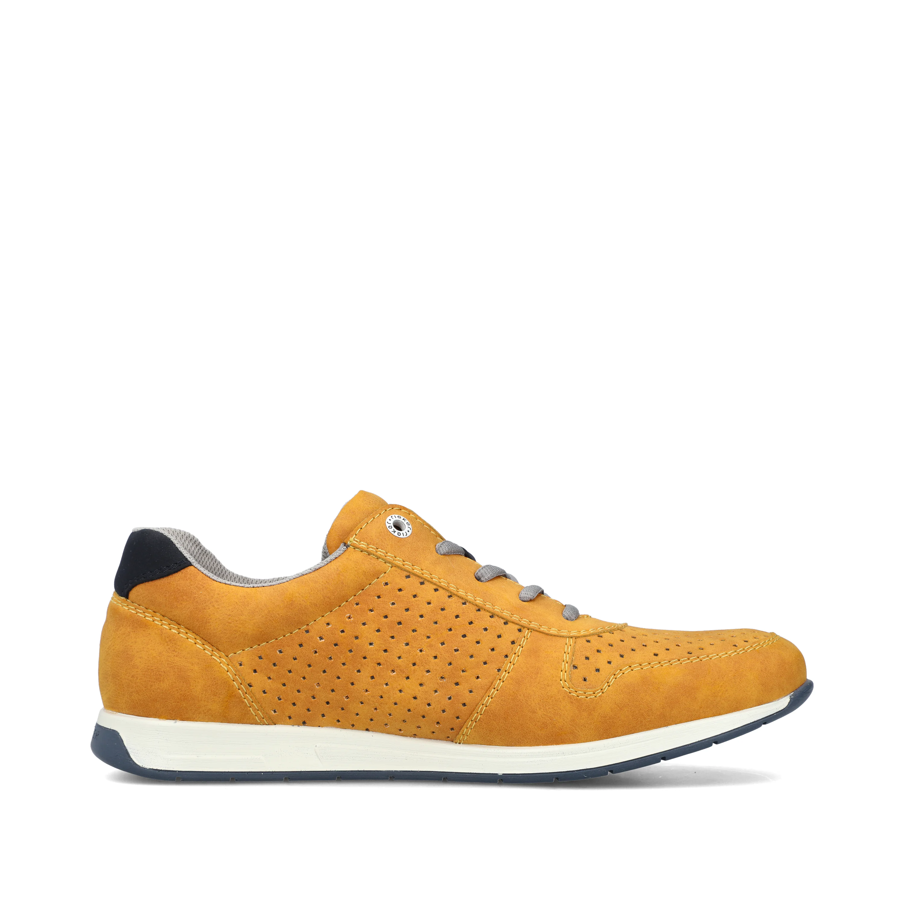 Rieker Herren Schnürschuhe sonnenblumengelb-marineblau
