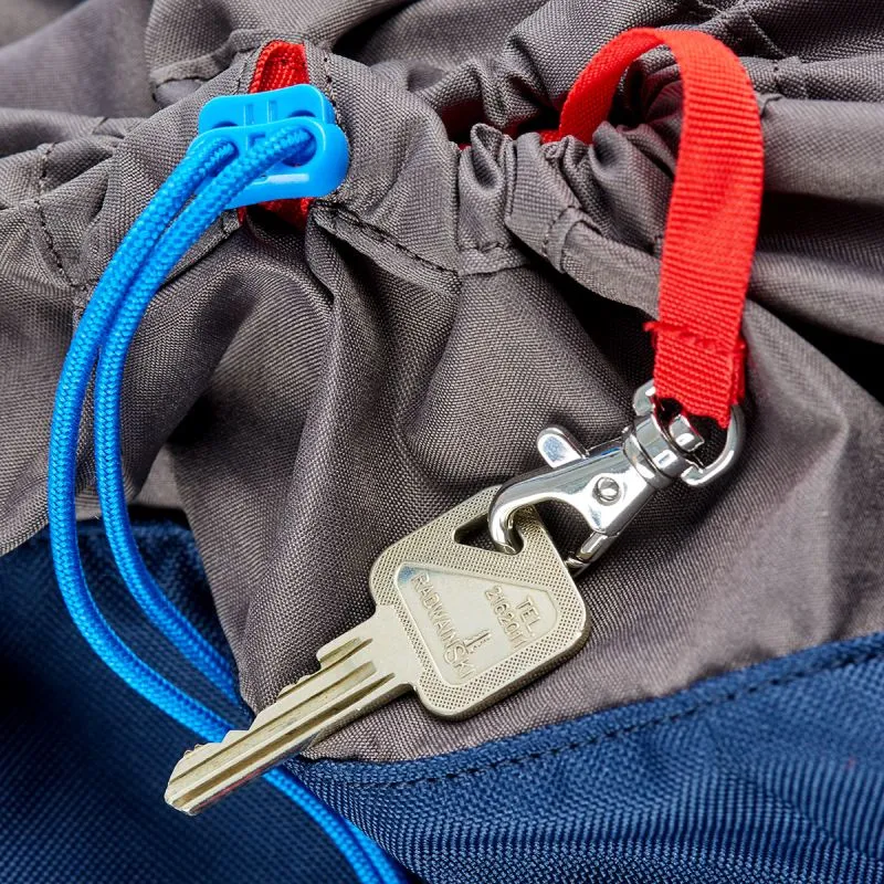 finkid Reppu Kinder Outdoor Rucksack - Navy\/Red