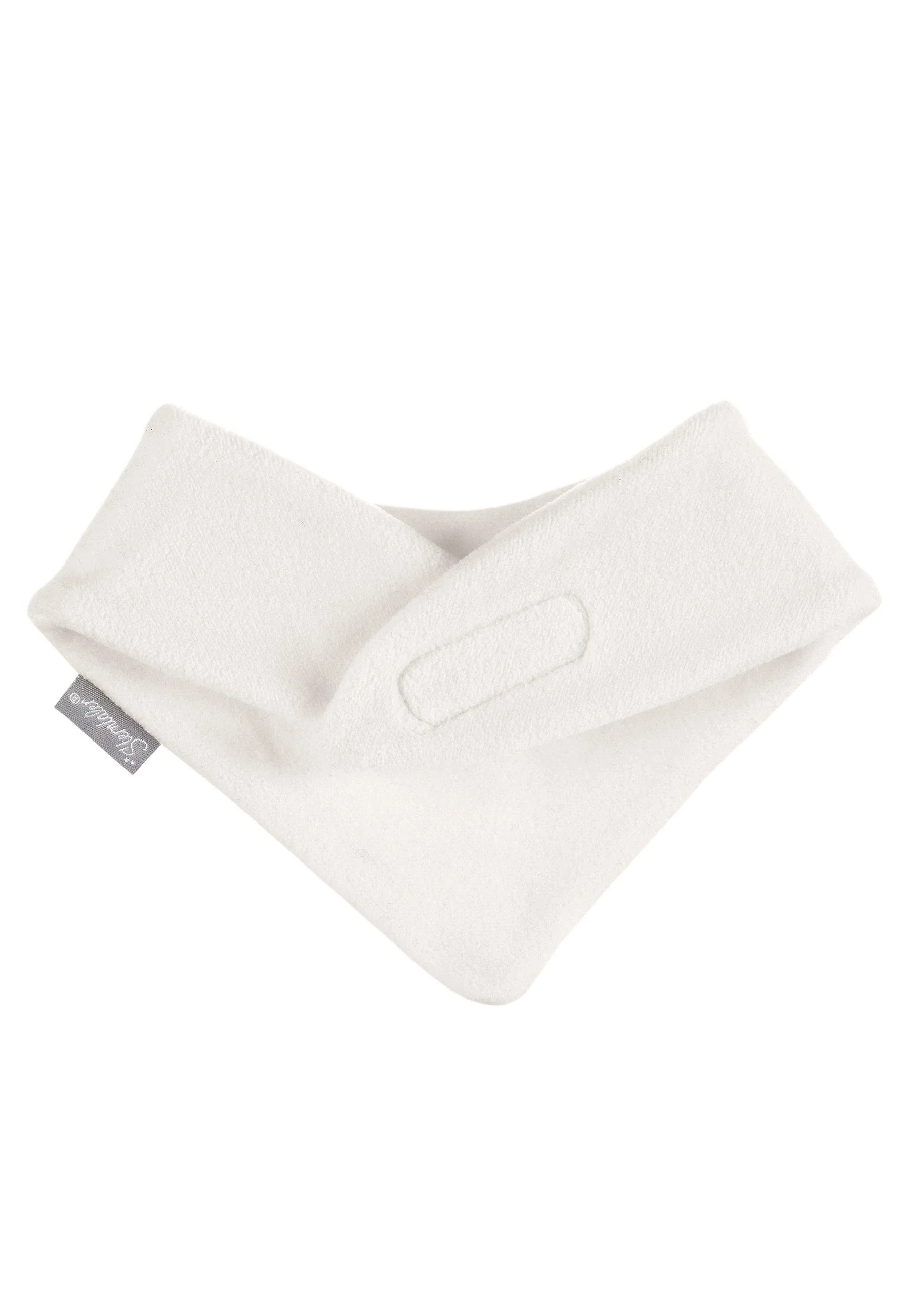Dreieckstuch aus Microfleece mit Klettverschluss