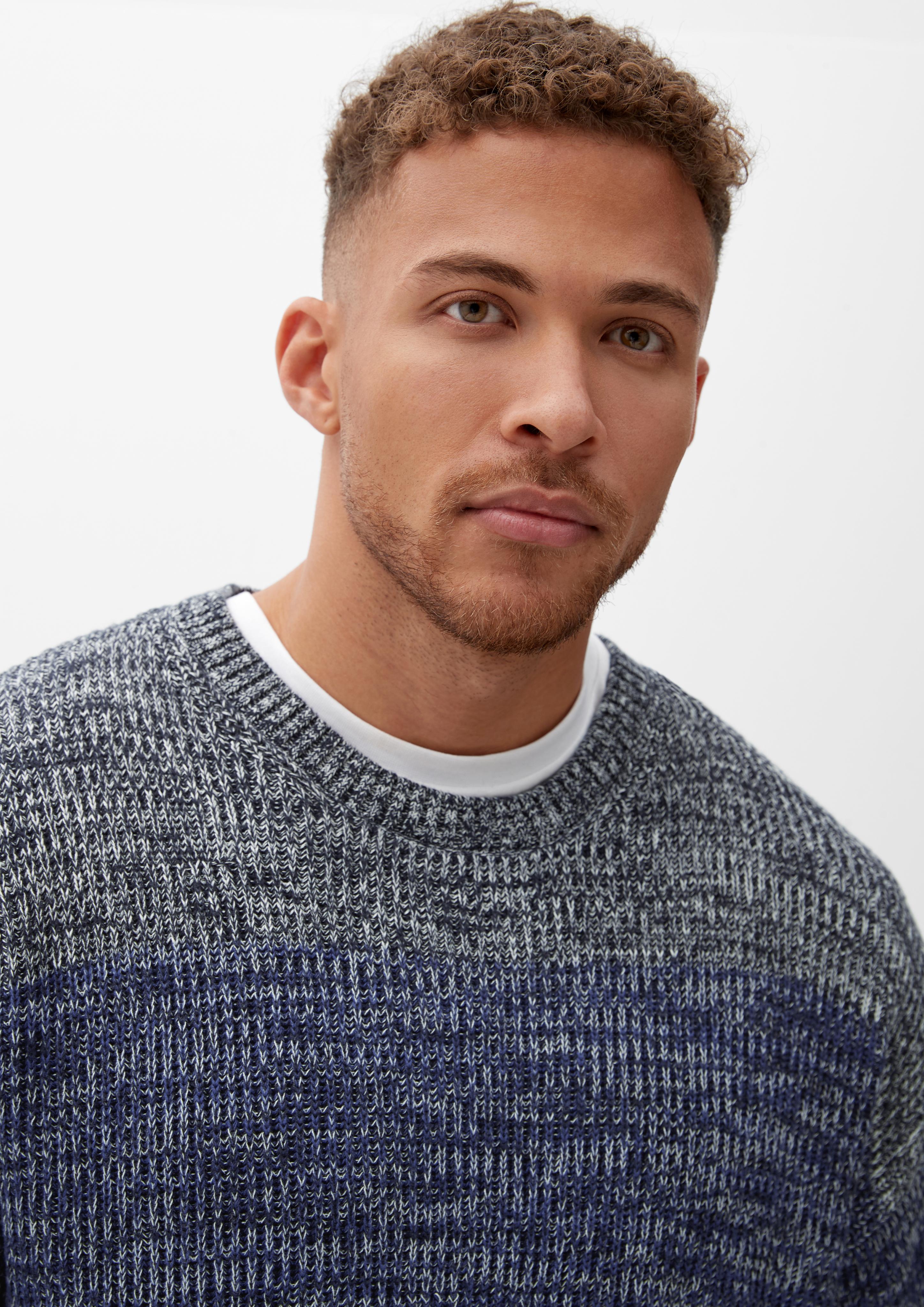 Strickpullover mit Streifen  2124603-59X0