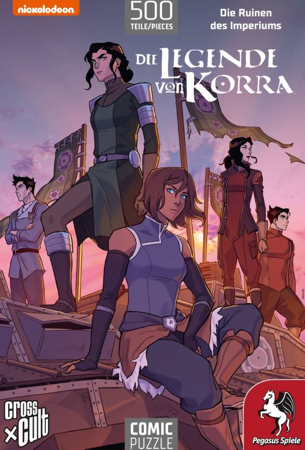 Puzzle: Die Legende von Korra (Die Ruinen des Imperiums), 500 Teile