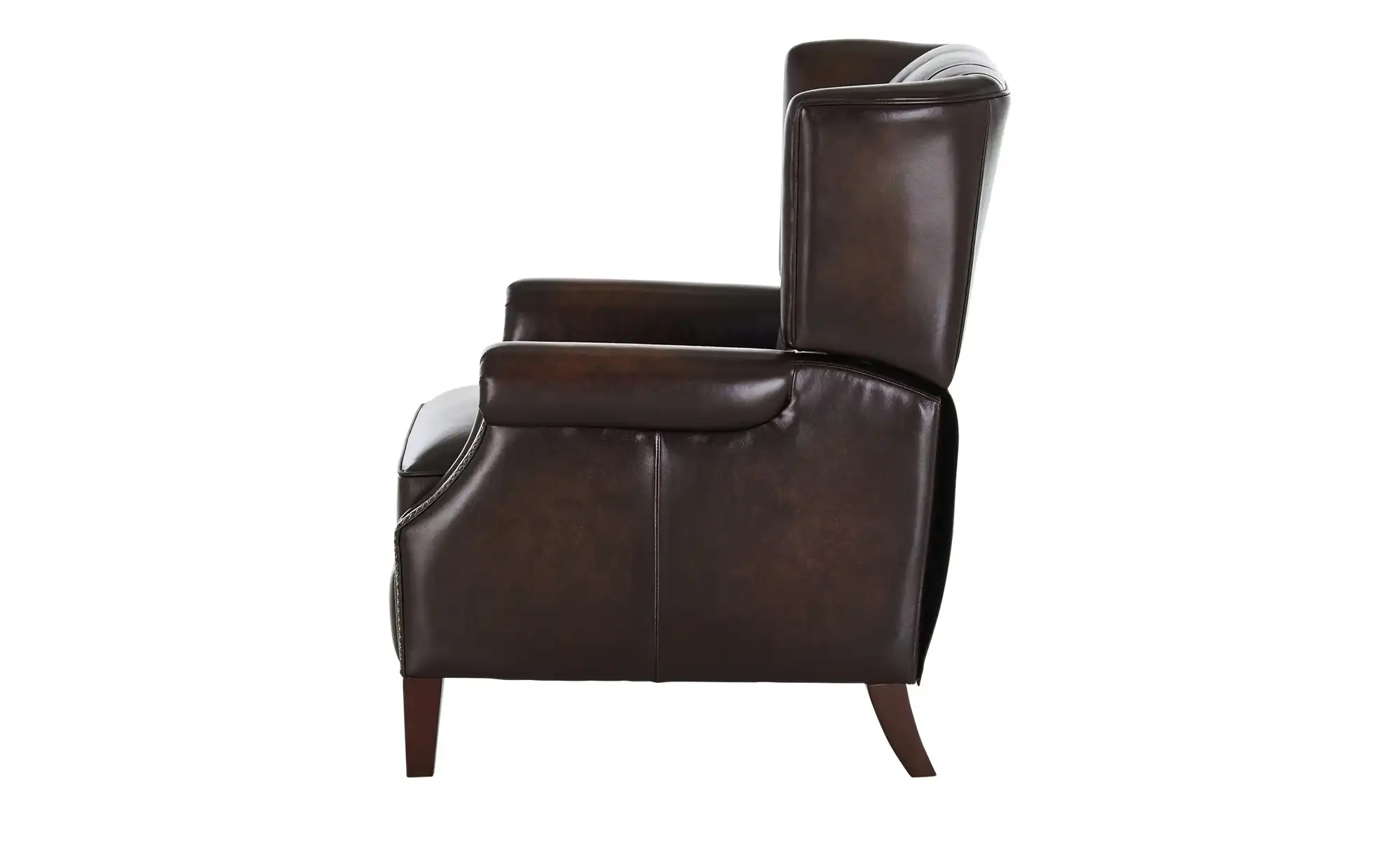 Primo Relaxsessel aus Echtleder Chesterfield