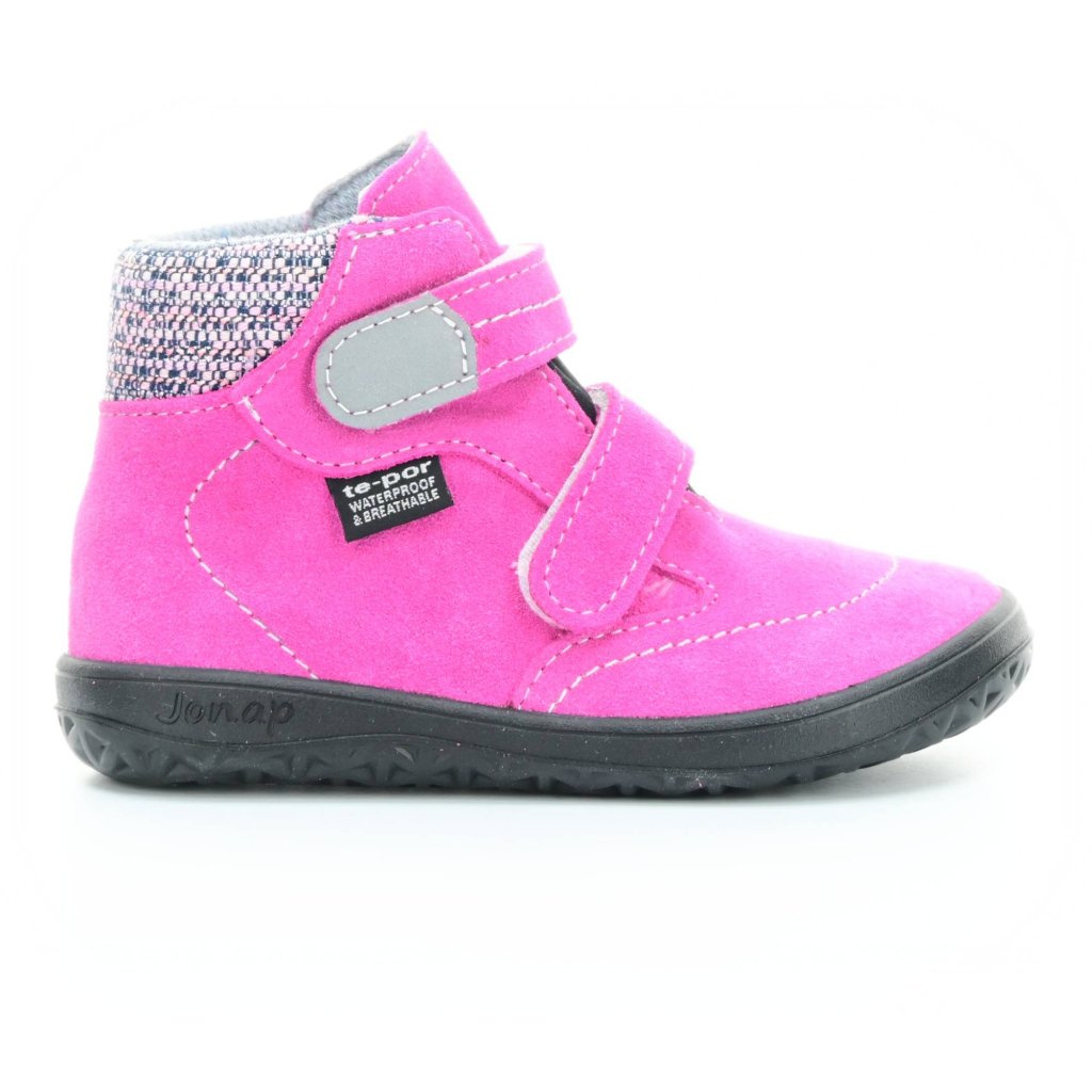 Jonap B3 S rosa Barfuß-Stiefeletten