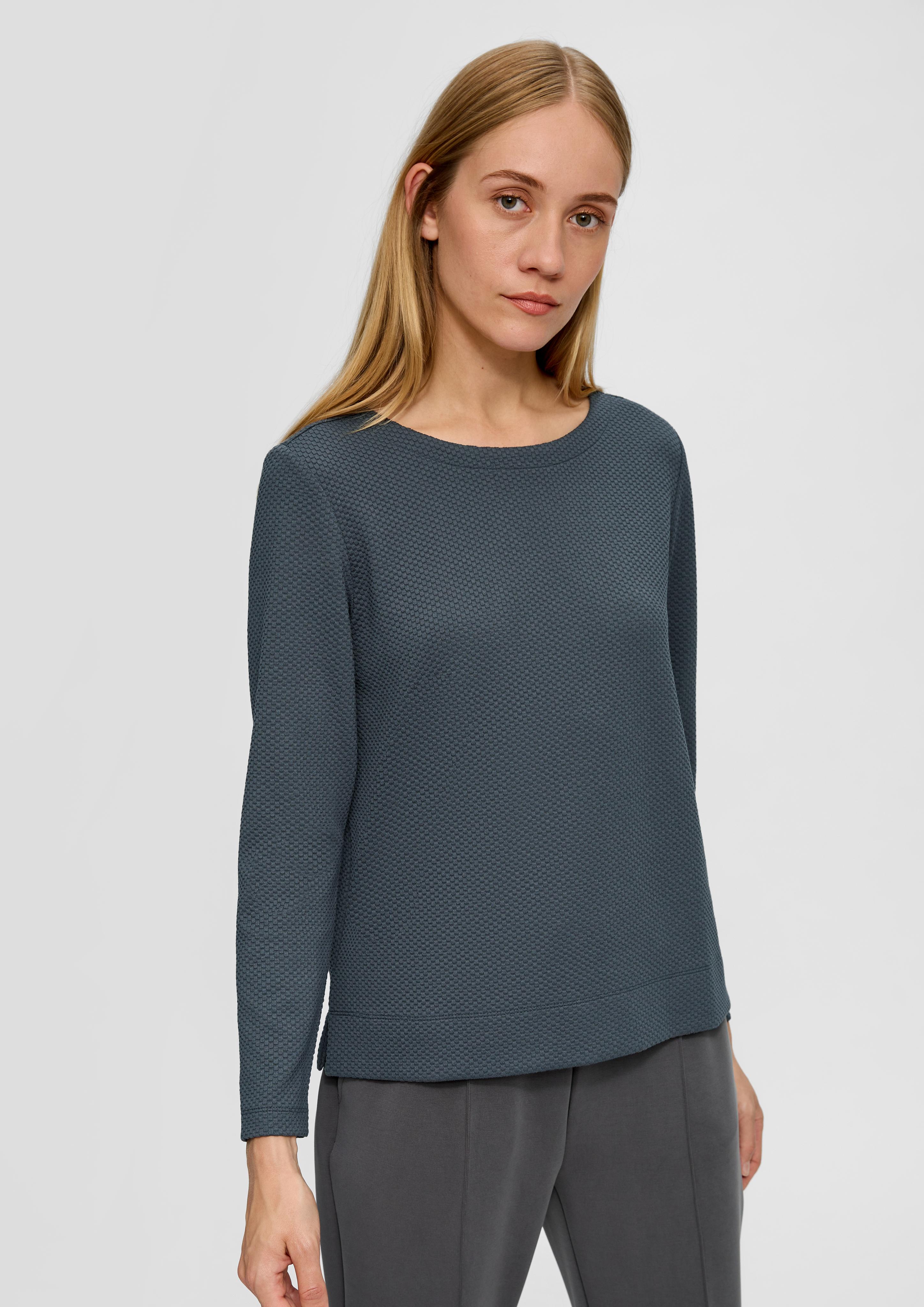 Jacquard-Pullover aus Viskosemix  2135967-7909