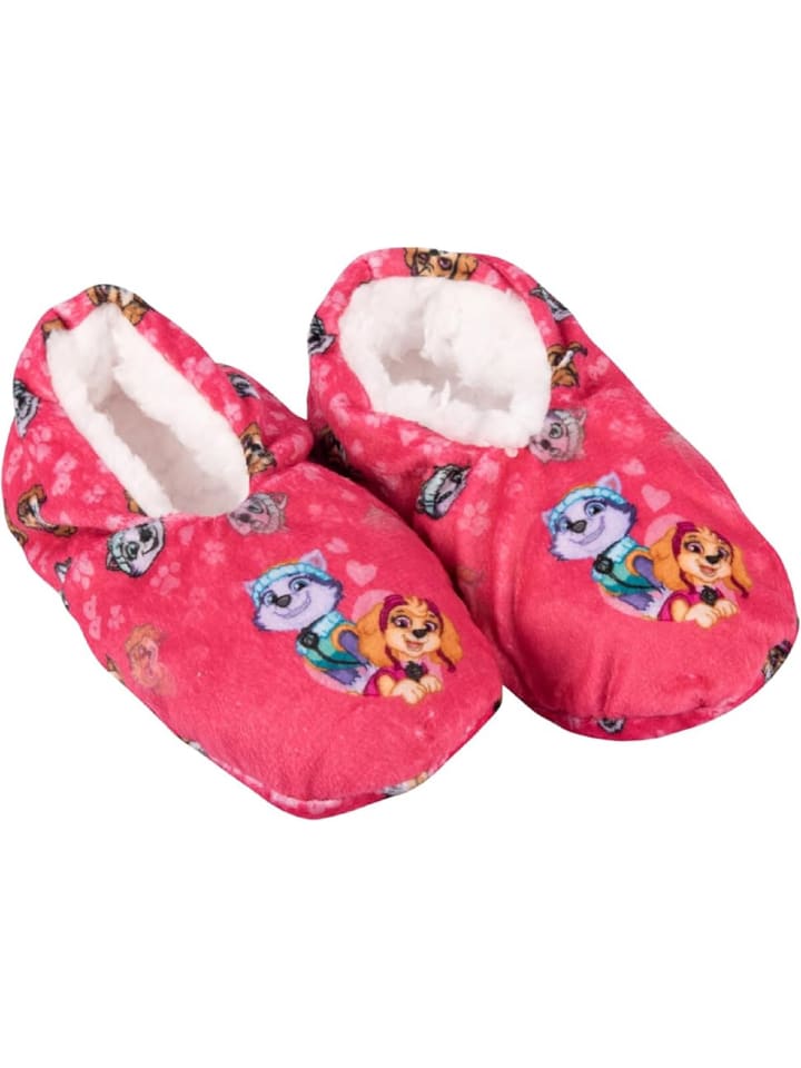 Paw Patrol Pantoffeln – Kuschelige Hausschuhe für Kinder in Pink in Pink günstig kaufen