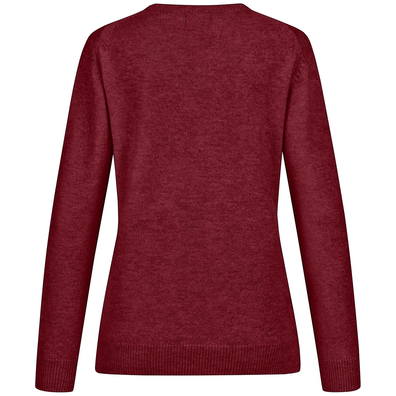 Wollpullover V-Ausschnitt Damen
