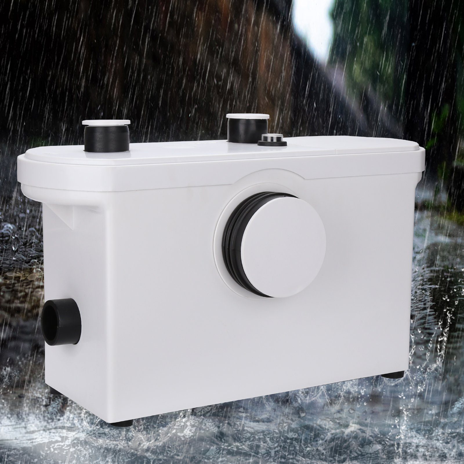 Yakimz Hebeanlage 600W Hebeanlage Zerkleinerer Toilette Kleinhebeanlage Fäkalienpumpe