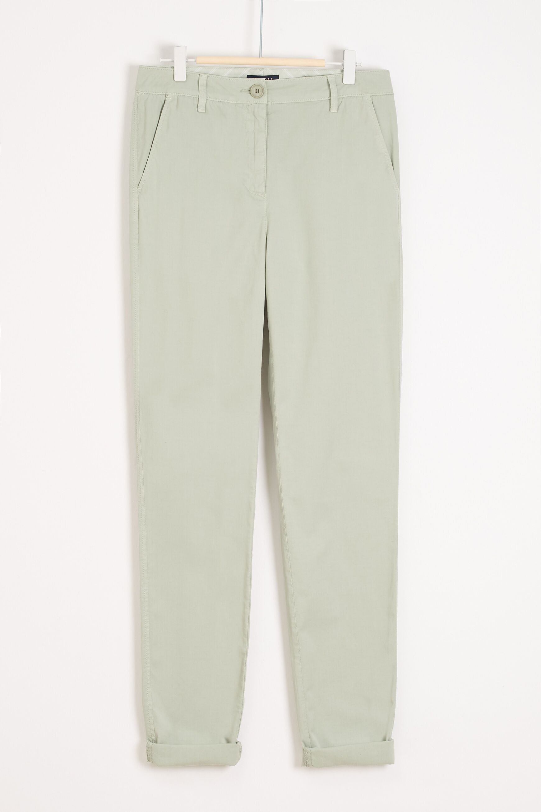 pantalon adelmo vert clair femme