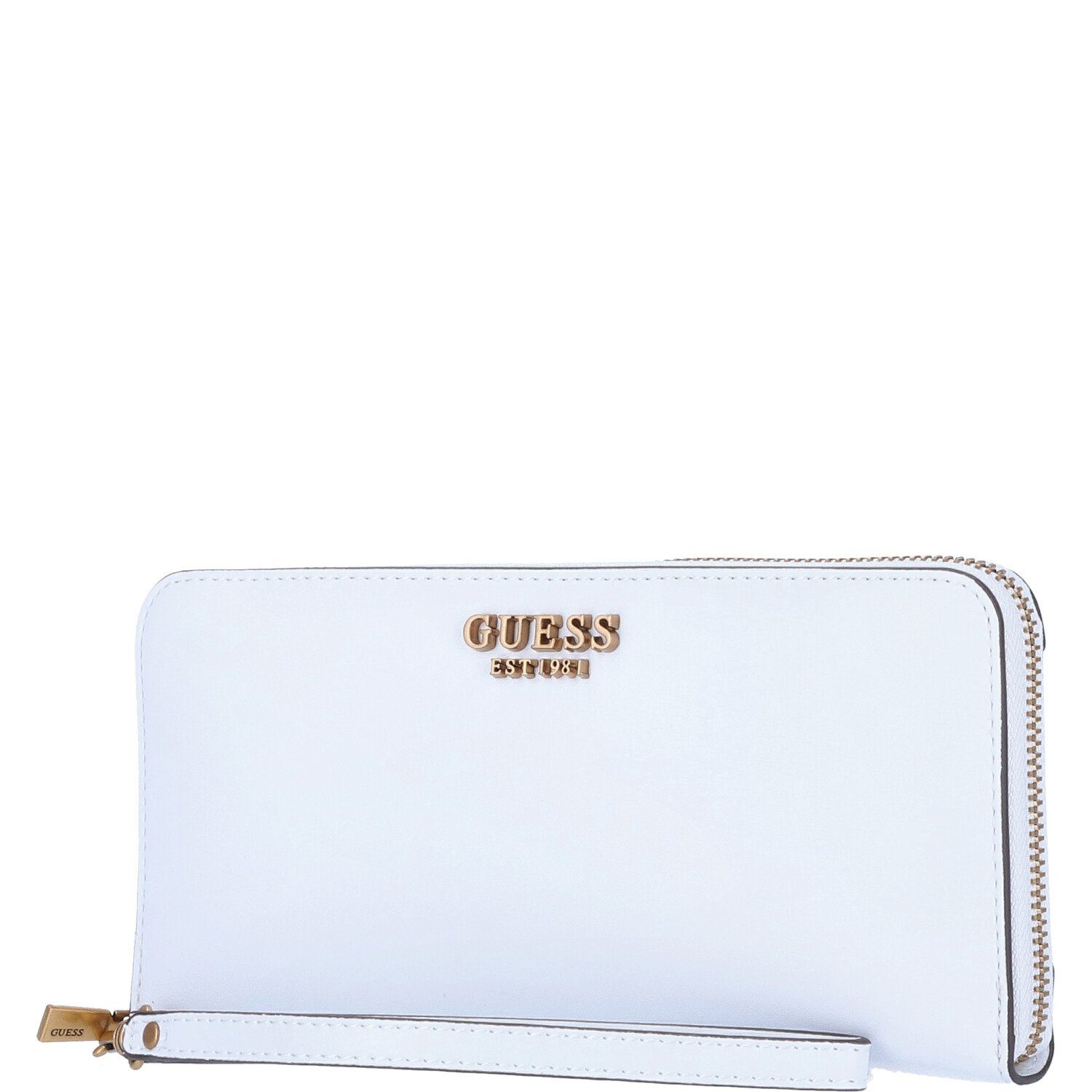 Guess Geldbörse GUESS Damen Geldbörse Laurel White (Stück, Stück)