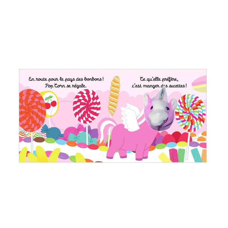 Livre Pop-corn la licorne édition spéciale - Casterman
