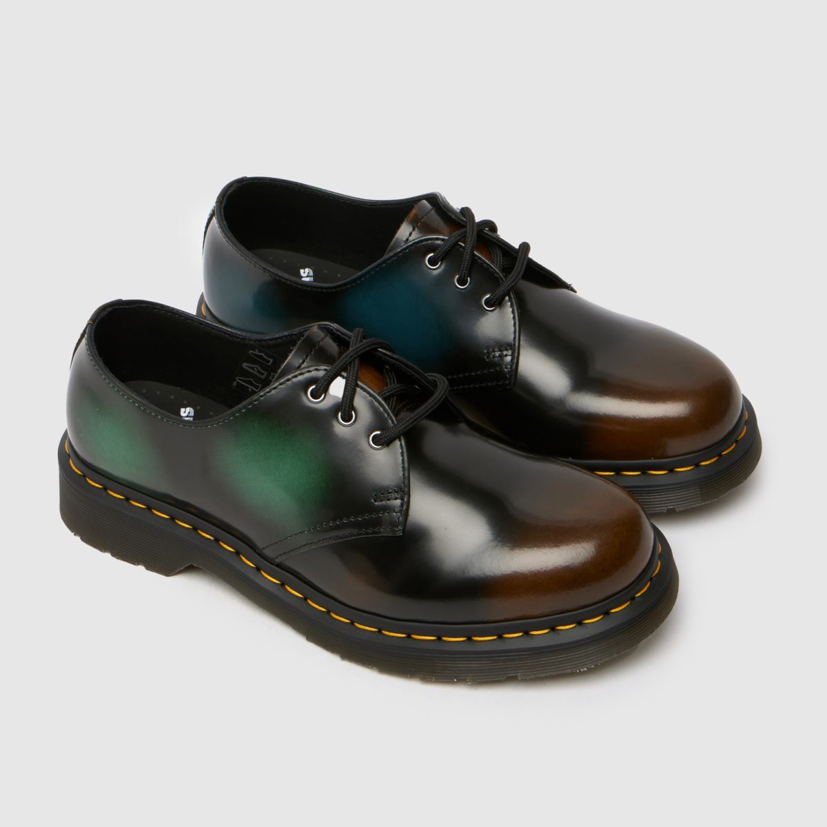 Dr Martens – 1461 – Brush Off – Multifärgade platta skor