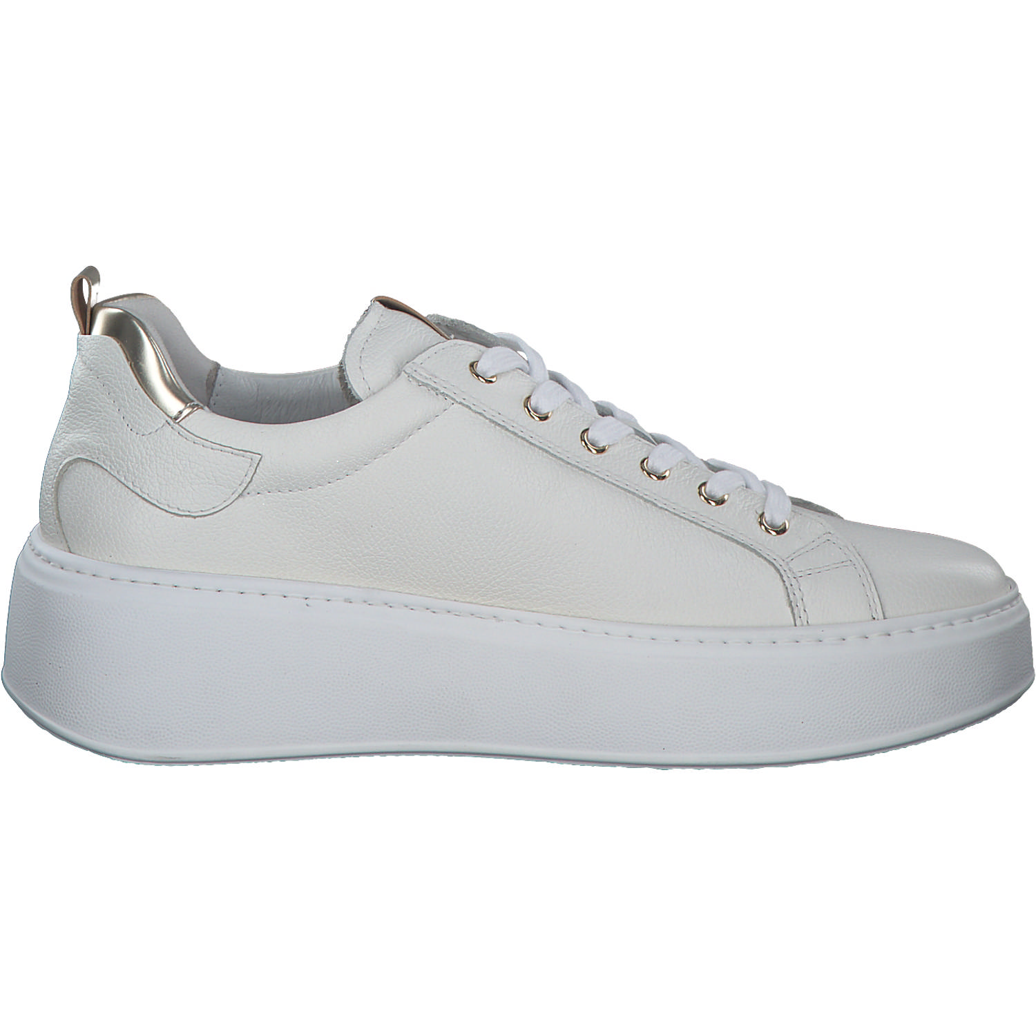 NeroGiardini E306541D, Schnürschuhe, Damen, bianco/platino