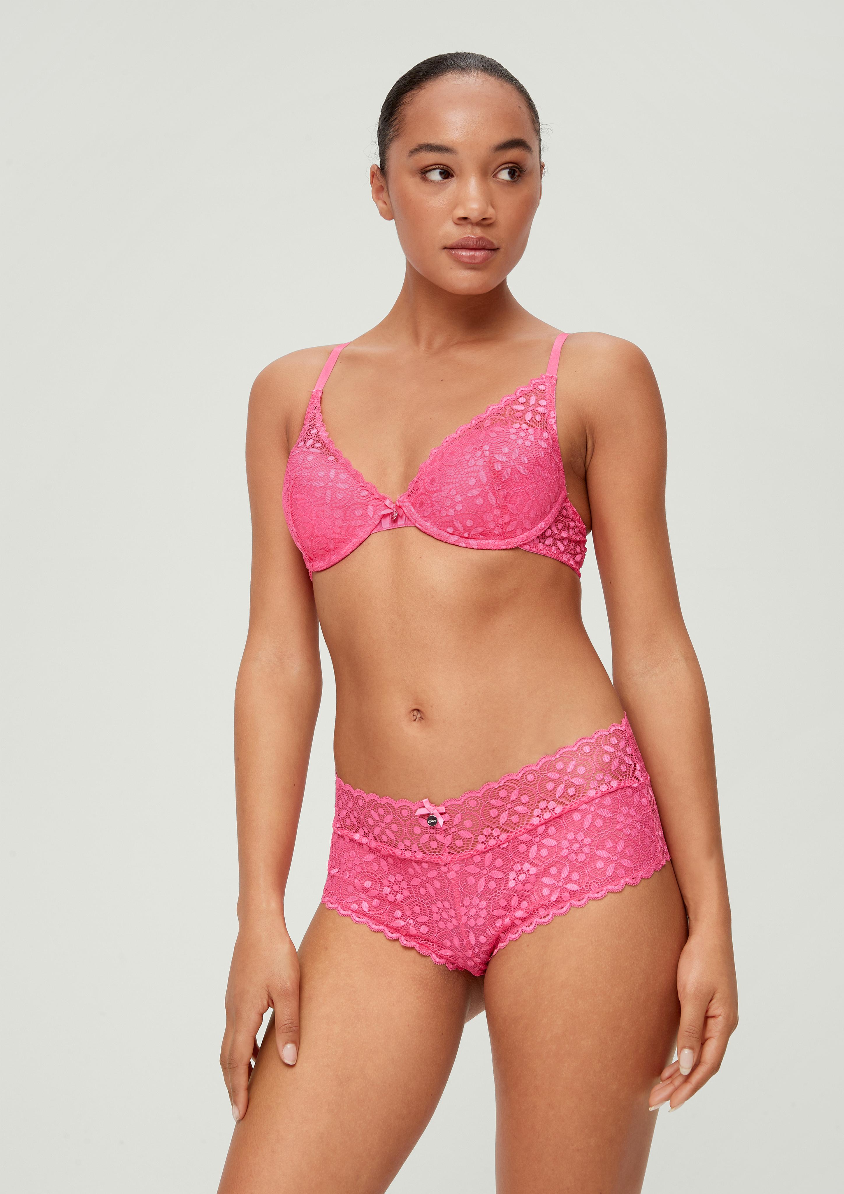 Highwaist-Slip mit Spitze  6006273-4400