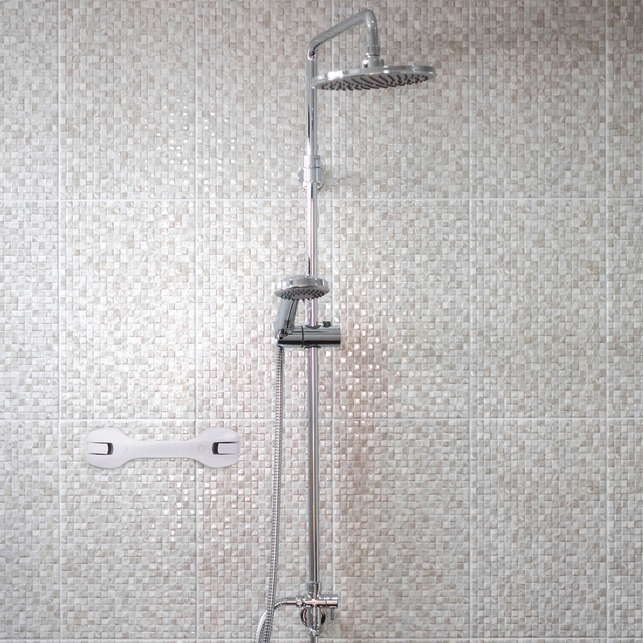 relaxdays Haltegriff Premium Haltegriff mit Saugnapf
