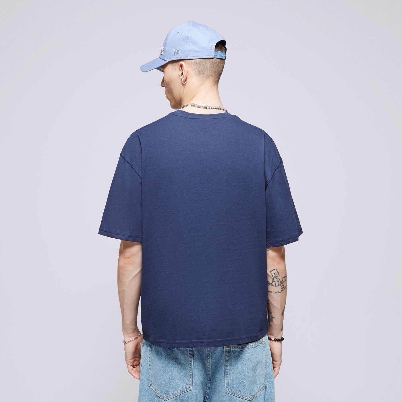 ALPHA INDUSTRIES T-SHIRT COLLEGE T Dunkelblau