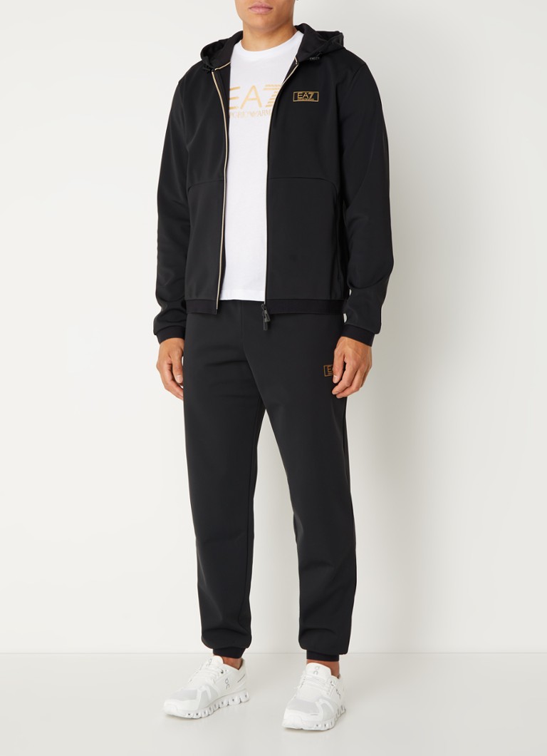 Jachetă de trening cu logo Emporio Armani