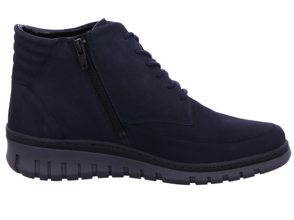WALDLÄUFER Schnür-Stiefeletten blau ELEFANT