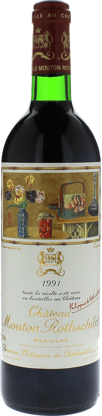 Mouton rothschild 1991