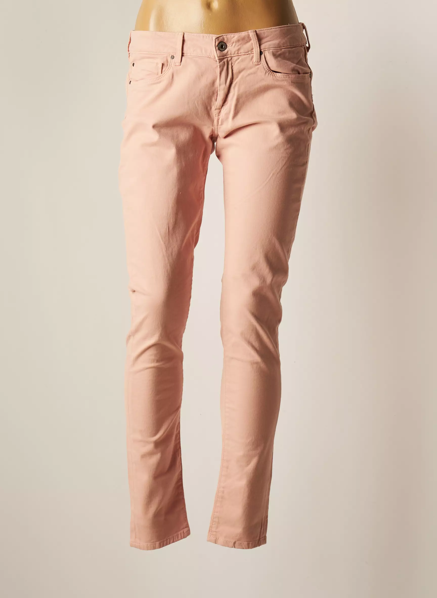 Pepe Jeans Pantalons Slim Femme couleur rose