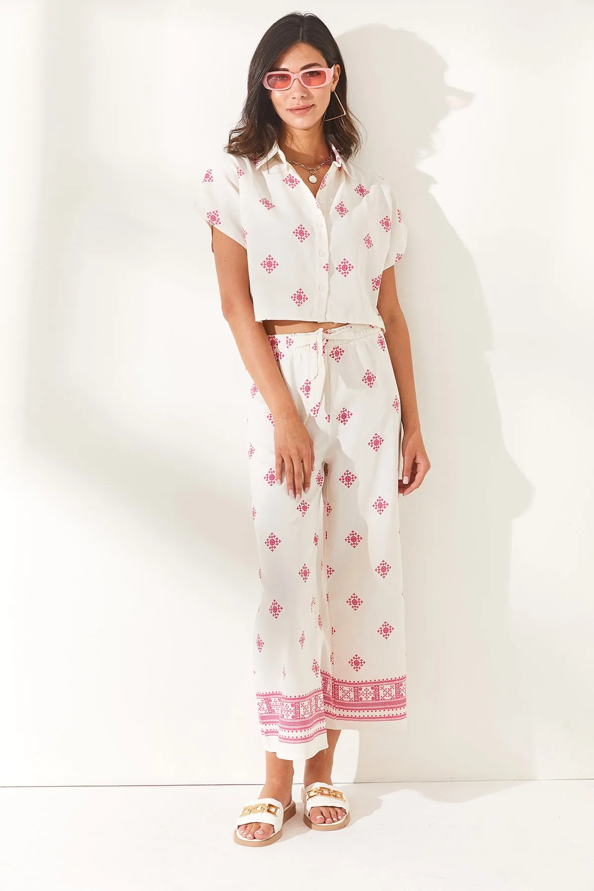 Olalook  Zweiteiler - Rosa - Oversized
