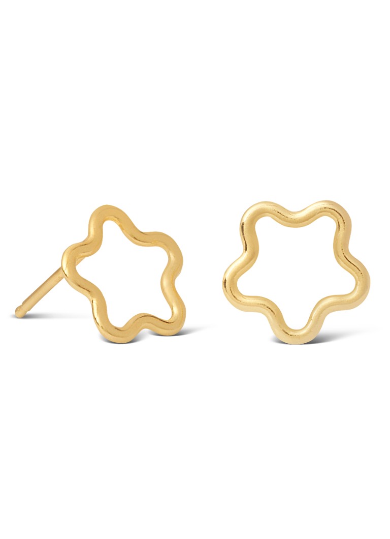 Casa Jewelry Bondi gold-plated earrings
