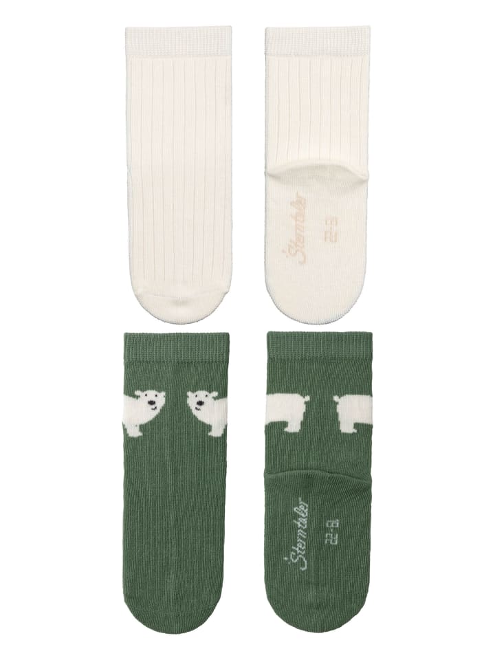 Sterntaler Socken 6er-Pack Eisbär in sattes grün günstig kaufen 18