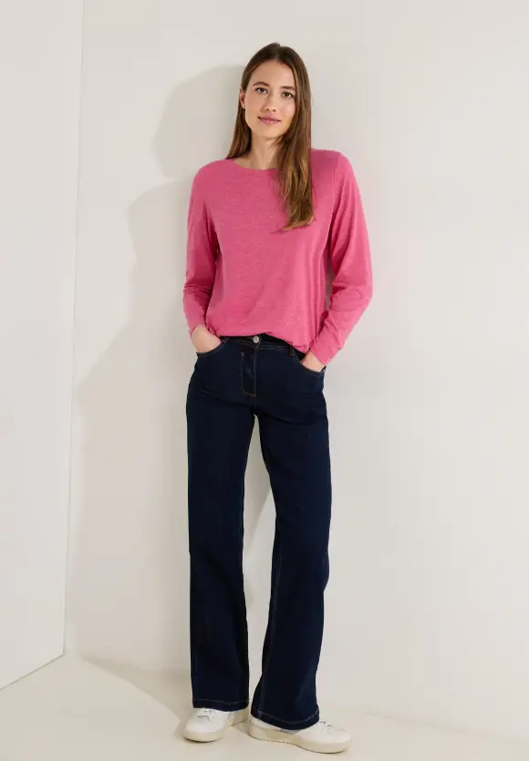 CECIL Langarmshirt mit Gummibund