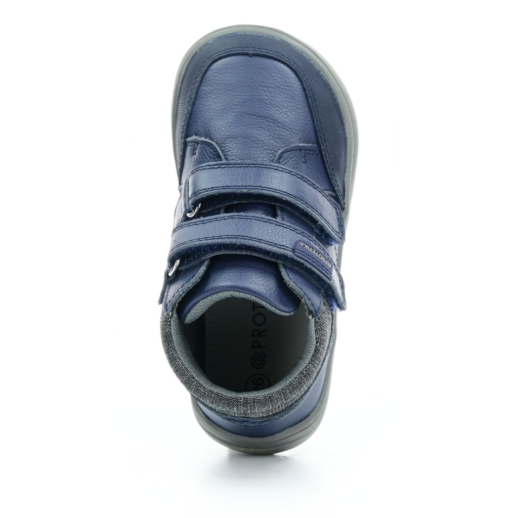 Protetika Atlas Navy blaue Barfuß-Stiefeletten