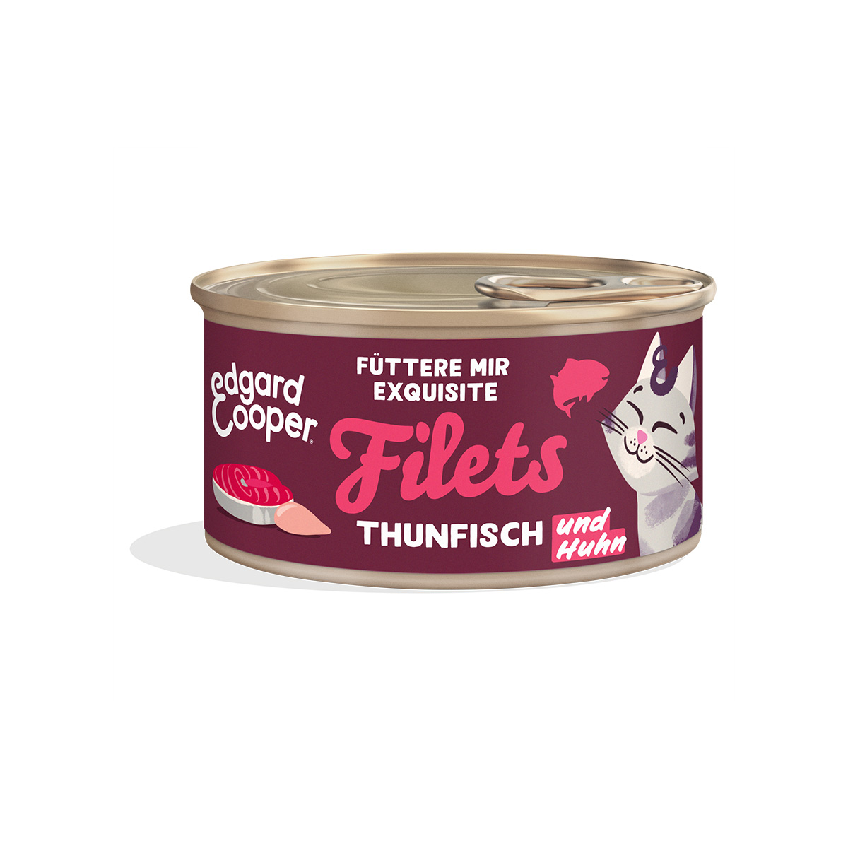 Edgard & Cooper Filets Frischer Thunfisch & Freilaufhuhn