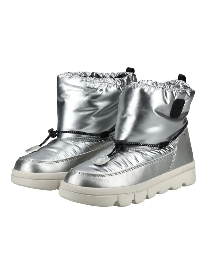 Geox Stiefelette in Silber/Schwarz günstig kaufen