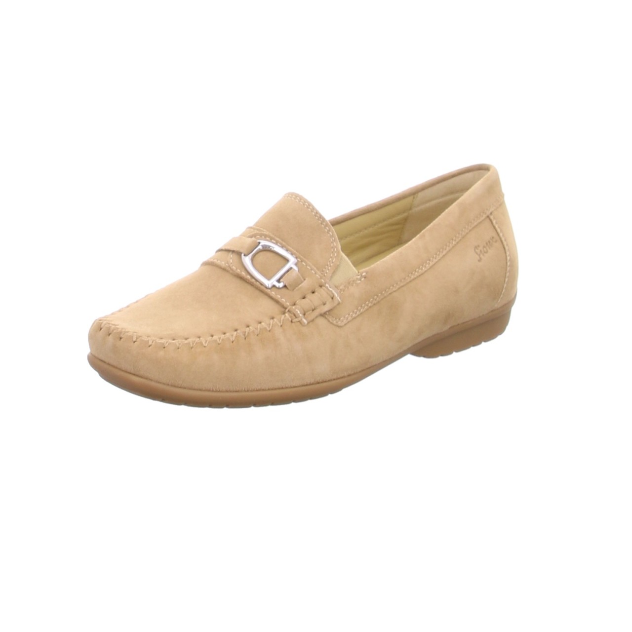 SIOUX Klassische Slipper braun