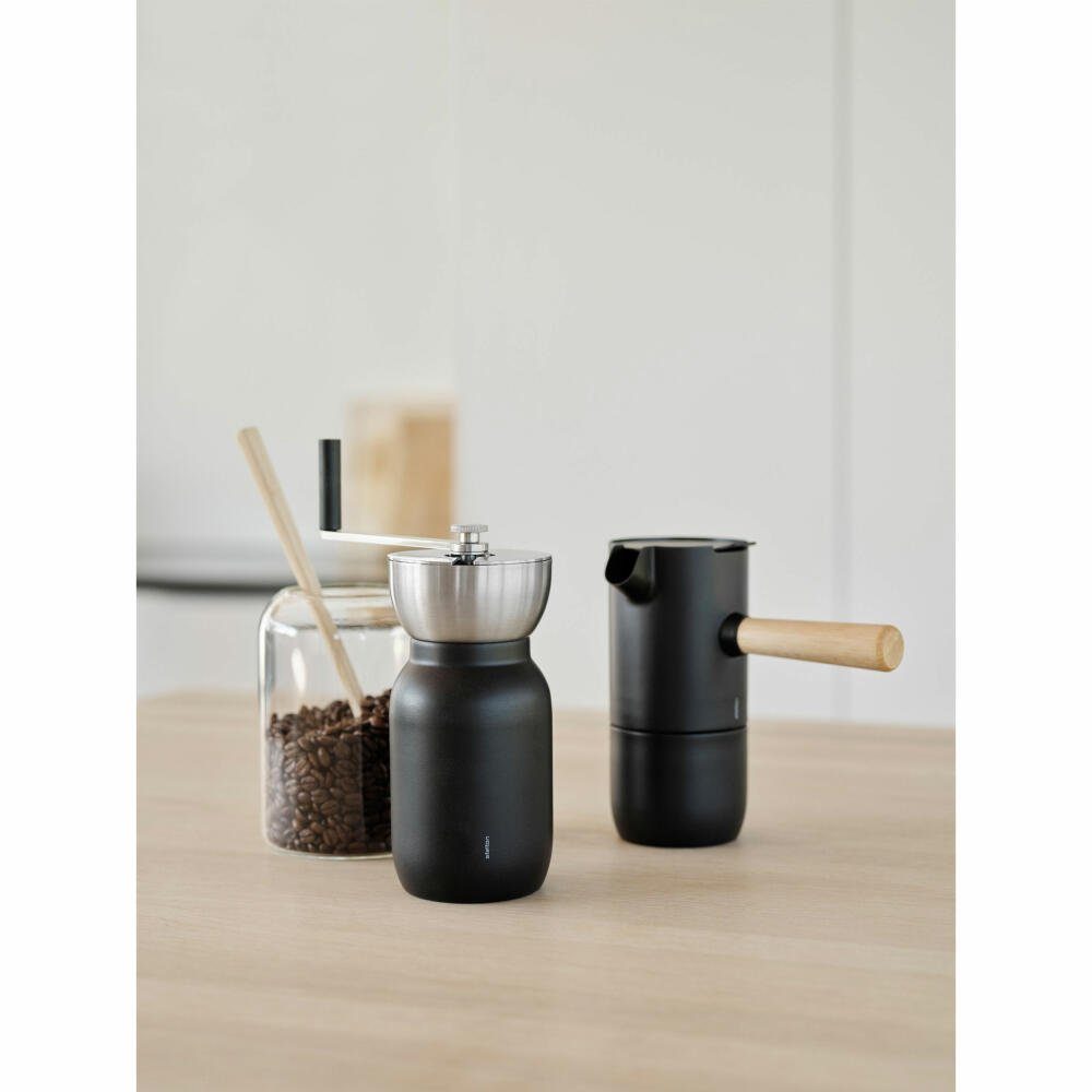 Stelton Kaffeemühle Collar Steel, einstellbarer Mahlgrad
