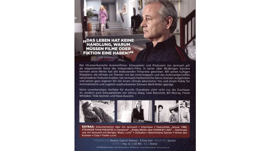 Jim Jarmusch Collection (10 Blu-rays + 1 DVD)