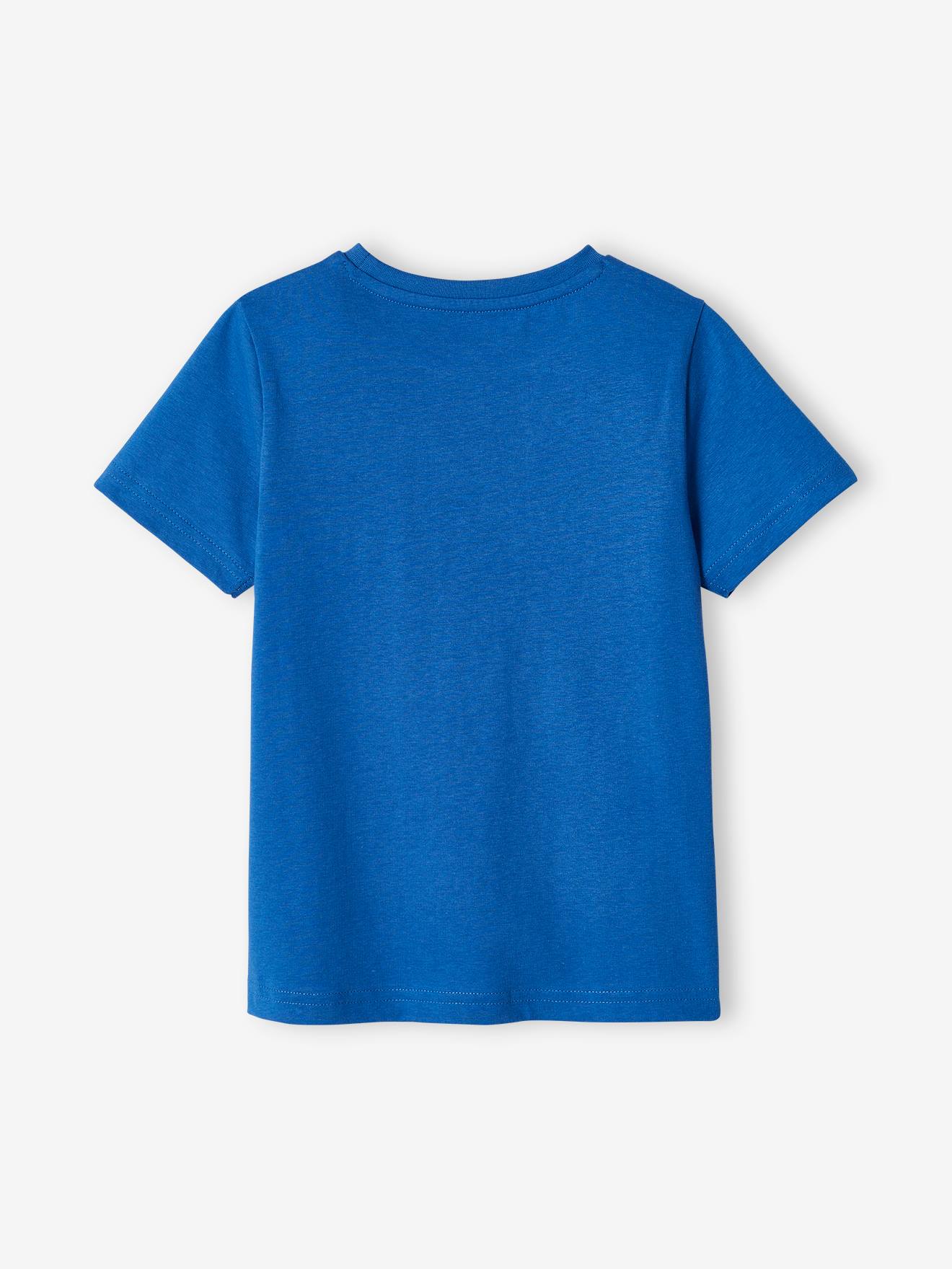 T-shirt imprimé Basics garçon manches courtes ocre