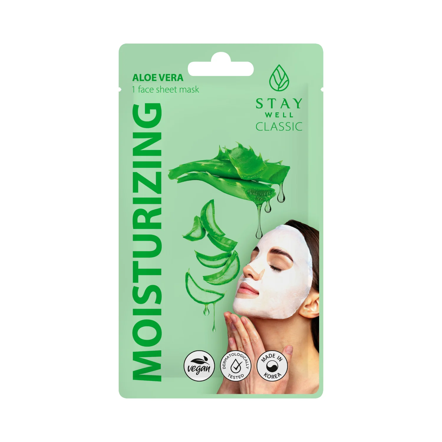 Mask Klasična maska za lice - ALOE Moisturising - Hidratantna maska za lice