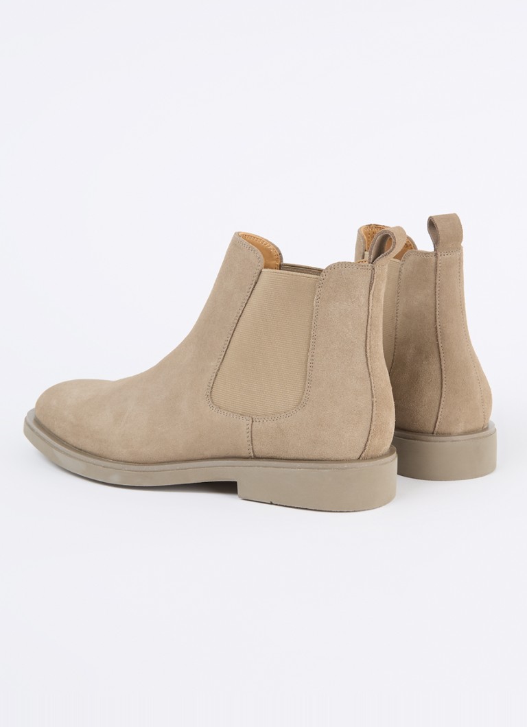 Dune London Cromwells zamszowe botki Chelsea