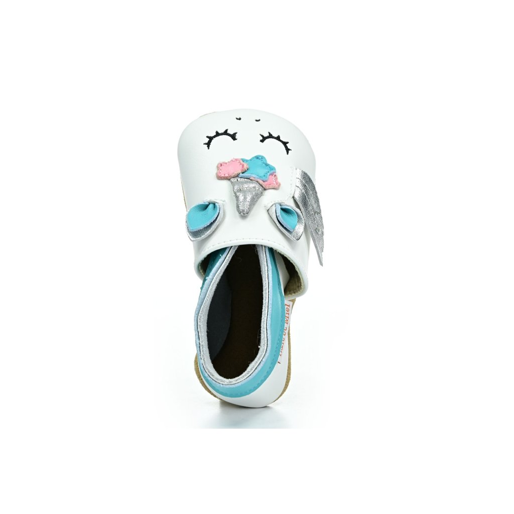 Lait et Miel Licorne Krabbelschuhe mit Einhorn