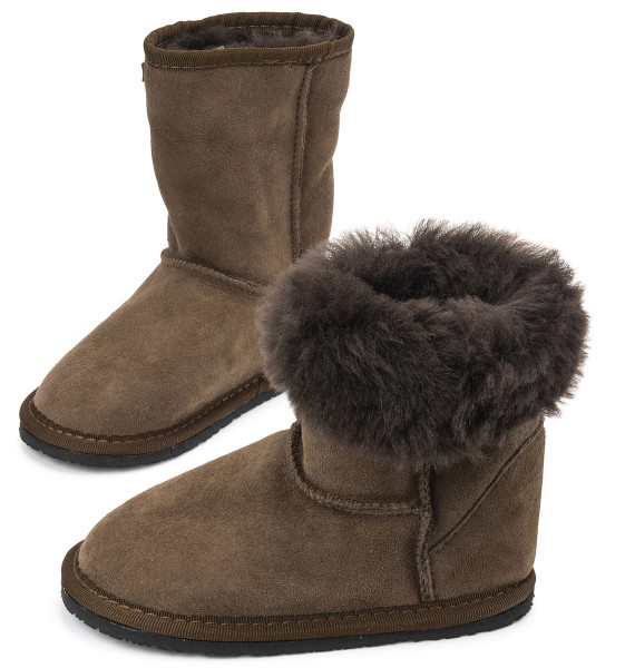 ZeaZoo |k ~ Winter-Boot Dingo mit Fell ~ Braun