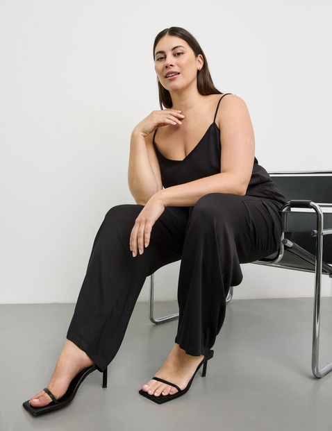 Elegante Cargohose mit fließendem Fall Carlotta