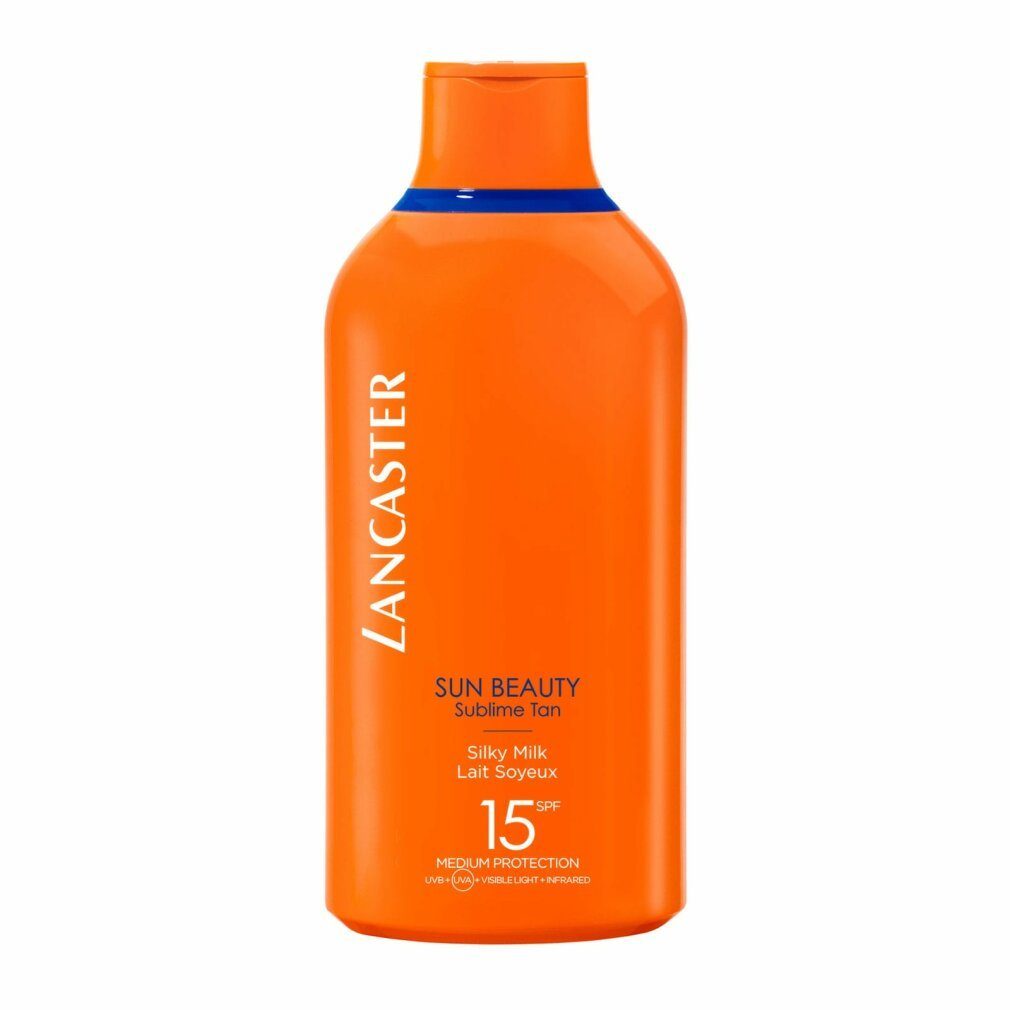 LANCASTER Sonnenschutzpflege Lancaster Sun Beauty Silky Milk Sublime Tan SPF15 400ml