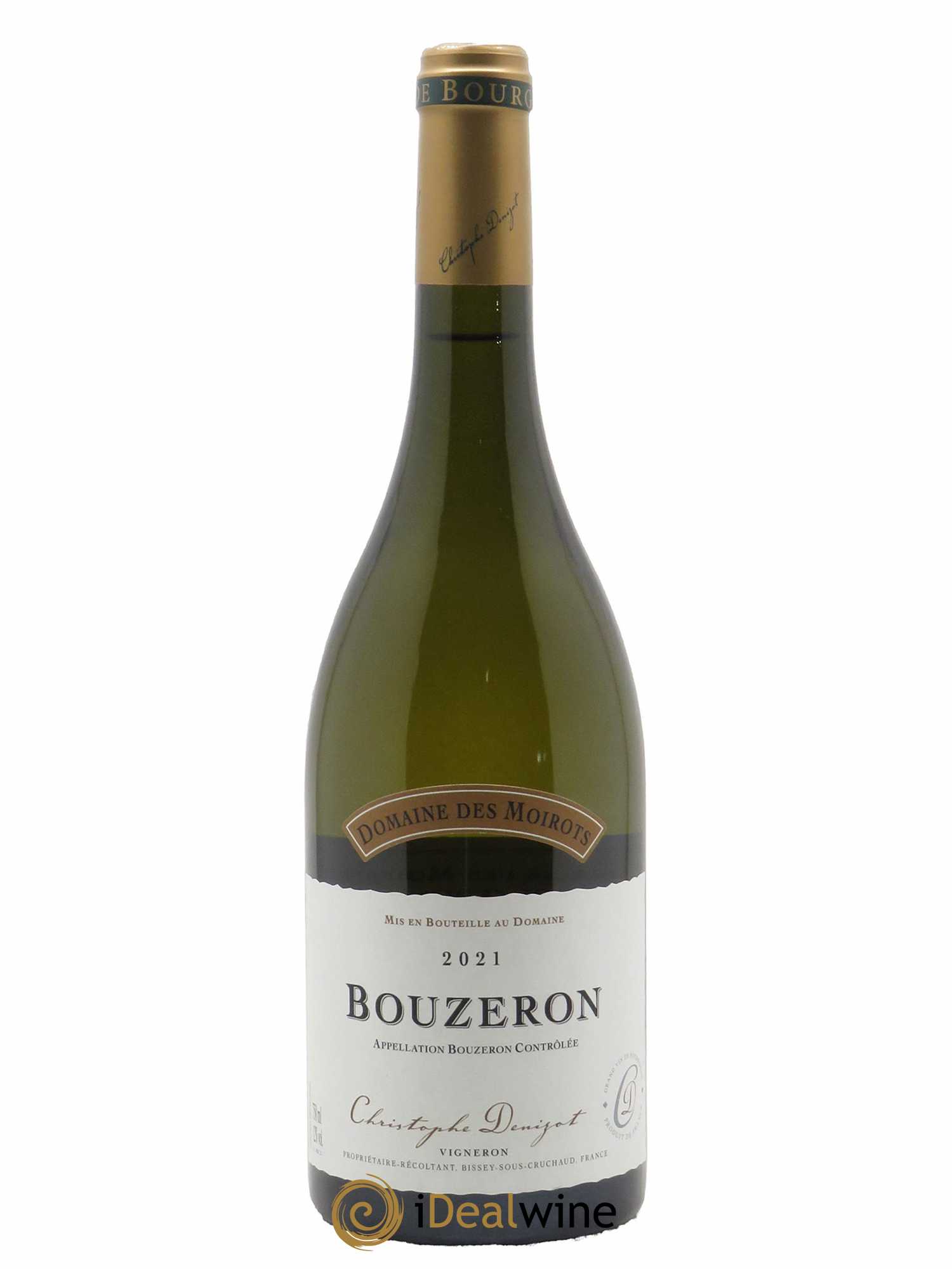 Bouzeron Domaine des Moirots  2021 - Lot de 1 Bouteille