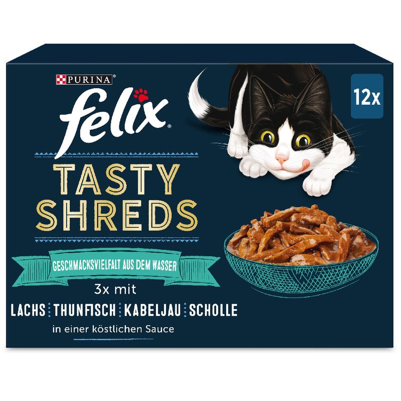 Felix Tasty Shreds 12 x 80 g zu TOP-Preisen