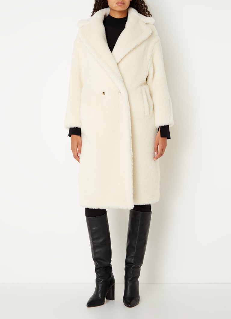 MaxMara Tedgirl -teddytakki alpakkavillasekoitteesta, sivutaskut