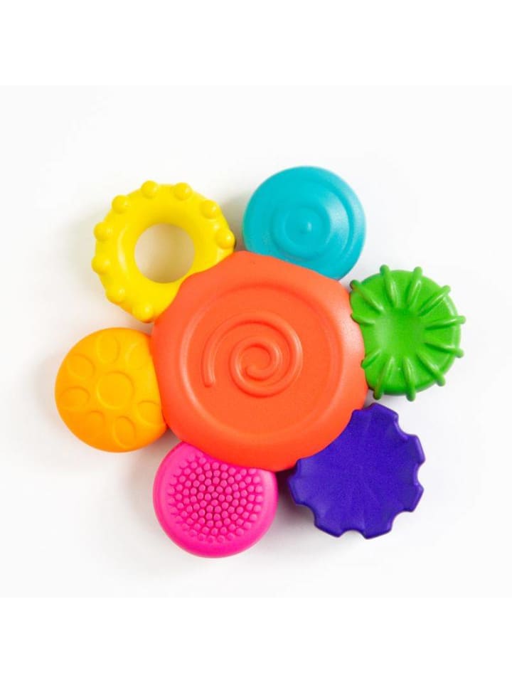 Sassy Silikon Beißring Blumenform - Zahnungshilfe für Babys ab 3 Monaten günstig kaufen onesize
