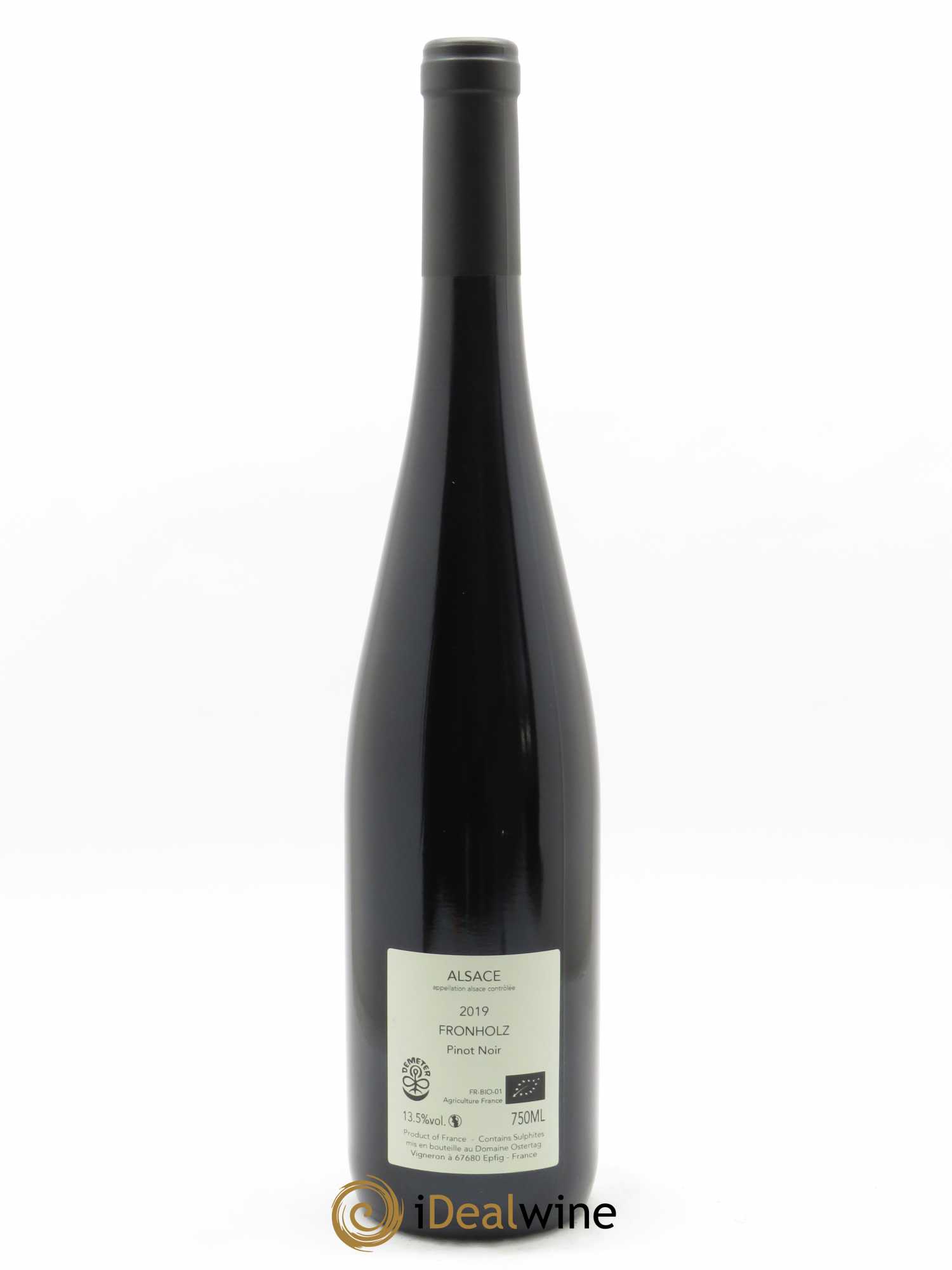 Pinot Noir Fronholz Ostertag (Domaine)  2019 - Lot de 1 Bouteille