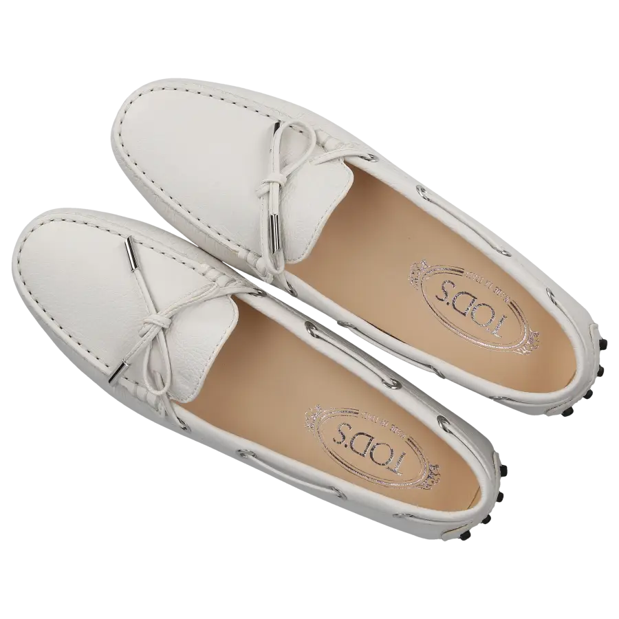 Tod's - Mokassins GOMMINO Kalbsleder - weiß